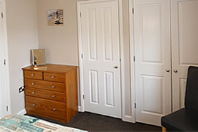 Fitted cupboards in double